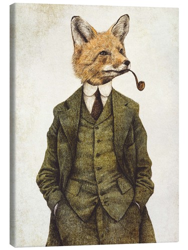 Leinwandbild herr doktor fuchs - herr,