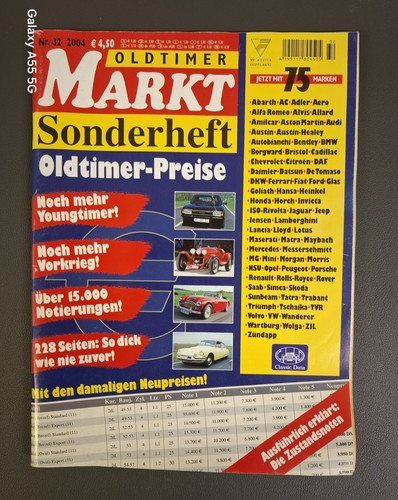 Oldtimer markt sonderheft - markt, nr