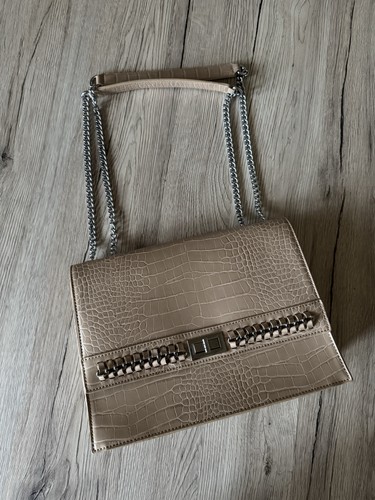 Kroko kunstleder handtasche - kroko,