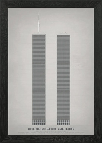 Twin towers world trade - world,