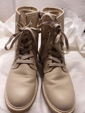 Damen Stiefelette Gr. 39 beige