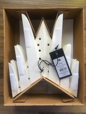 1/2 House Doctor Dust Stern Papier Weihnacht Off-white 40 cm --- OVP