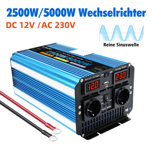 2500w 5000w reine sinus - 5000w,