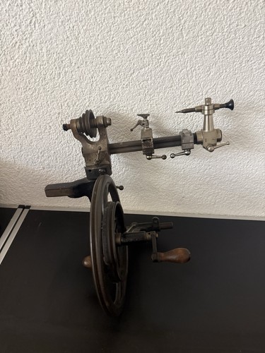 Lorch drehbank mit habdkurbel - lorch,