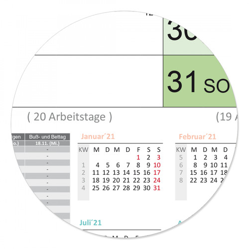 Color wandkalender a0 - wandkalender, (a2,a1,a0