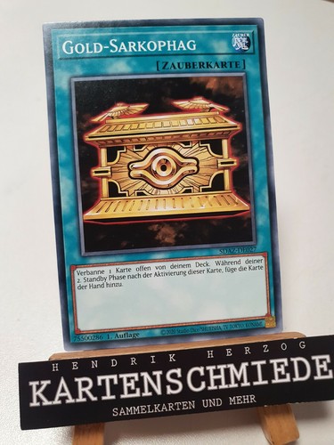 Gold sarkophag - yu-gi-oh!,