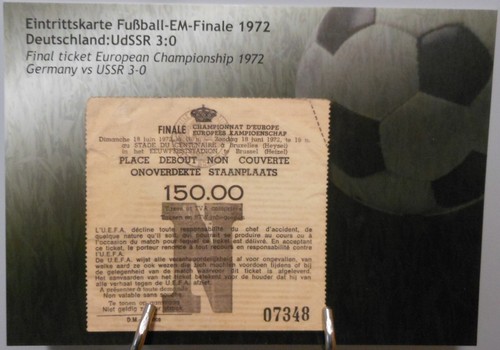 Fußball 1972 postkarte - fußball,