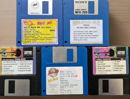Retro midi song dateien - midi,