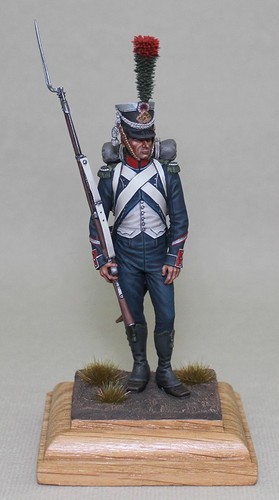 Resinfigur sergeant der jäger - der,