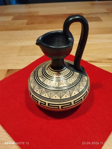 Greece hand made kleiner krug - made,
