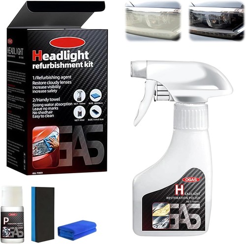 Scheinwerfer politur spray set - politur,