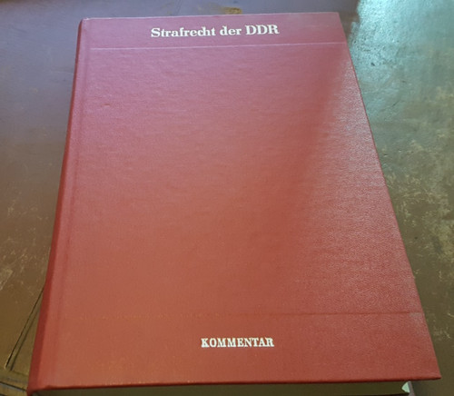 Strafrecht der ddr kommentar - strafrecht,