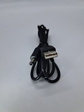 Ladekabel Adapter USB-A Stecker auf DC-Hohlstecker 5,5 x 2,1 mm, 1,5m  
