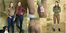 warme Reithose High Waist