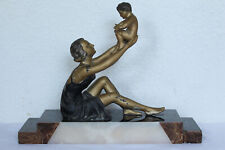 DEKORATIVE ALTE METALLFIGUR