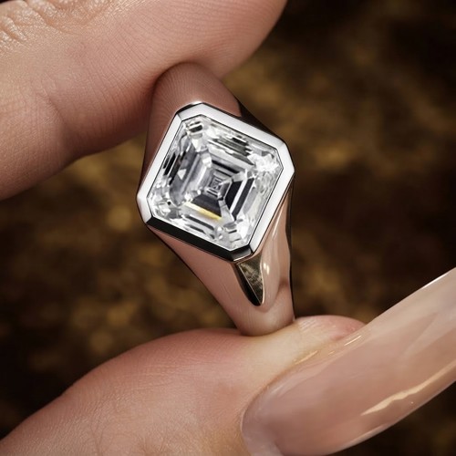 Asscher d vvs1 - 2,50, kt