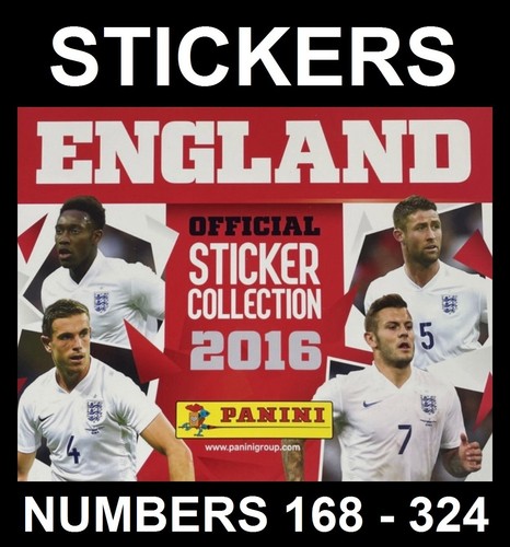 Panini england 2016 euro - 2016,