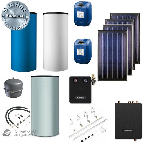 Buderus solaranlage logaplus - solaranlage,