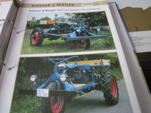Traktor kühner und berger - traktor,
