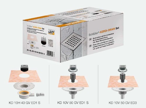 Schlüter kerdi drain sets - schlüter,