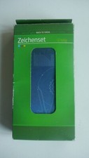 Zeichenset 12-Teilig - Zirkel Minen Druckbleistift Lineal Radiergummi -- NEU