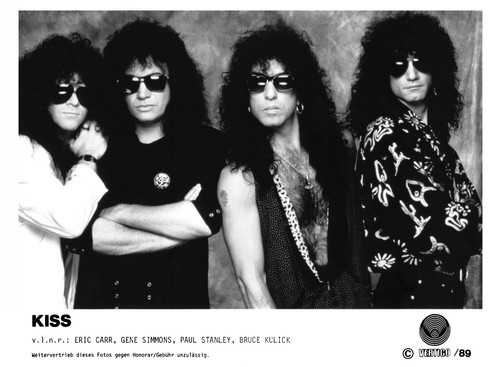 Kiss promo photo 1989 hot - kiss,