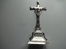 Altes Jesus Kreuz aus Metall