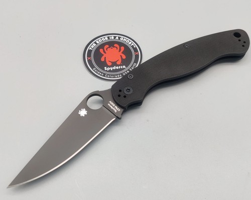 Spyderco military g10 black - 2,