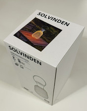 IKEA Solvinden LED Solarleuchte 29cm Solarlaterne weiß Netz 805.138.45 NEU OVP