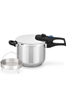 ELO Schnellkochtopf Energiespartopf PLUS Praktika  XL 6 Liter inkl. Einsatz Ø 22