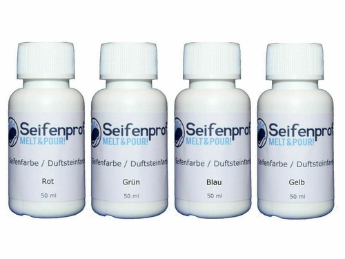 Seifenfarben 200ml sortiment - seifenfarben,