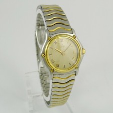 Ebel Sport Wave Classic - Damenarmbanduhr in Edelstahl / Gold - Ref. 1057901