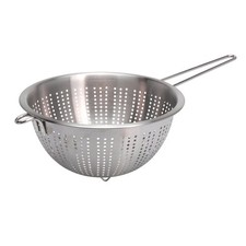 Küchensieb Edelstahl Sieb Ø 24 cm Abtropfsieb Seiher Nudelsieb Metallsieb