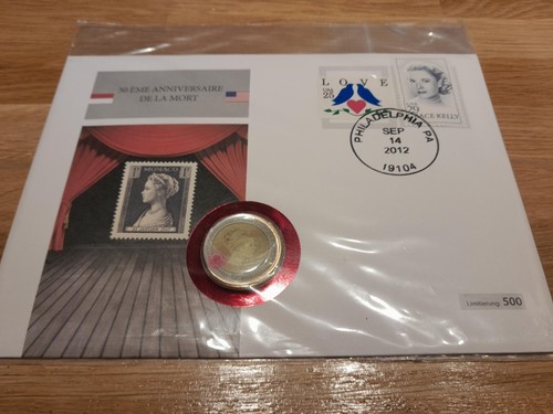 Numisbrief grace kelly - grace, kelly/