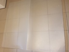 Bodenmatte ohne Noppen für Schreibtischstuhl gebraucht gut erhalten zum ABHOLEN