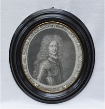 Antiker Kupferstich - Portrait