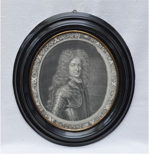 Antiker kupferstich portrait - antiker,