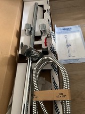 Hansa Medio Hansamedio Brausestange + Schlauch in Chrom