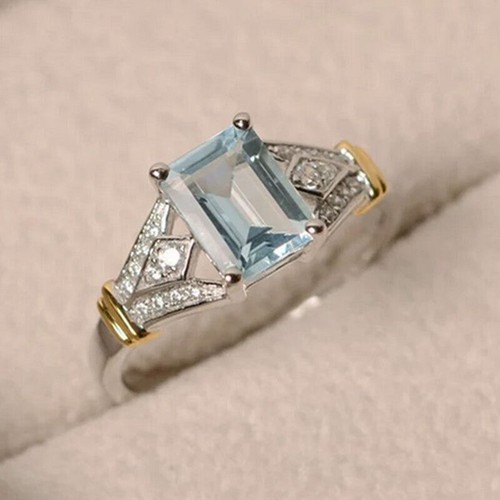 Aqua smaragd diamant - 3,