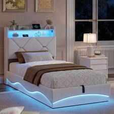 Boxspringbett 90x200 cm mit