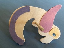 Holz schwingfigur mobile - holz,