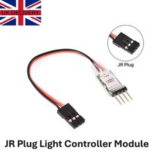 LED Licht Controller JR Stecker 3CH Schalter System für RC Auto Boot Crawler Empfänger