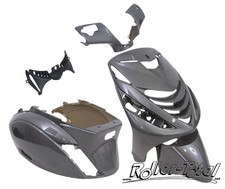 Verkleidungsset anthrazit metallic 5 Teile Piaggio ZIP II Style SP 2t + 4t 2000-