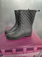 Gummistiefel Schwarz Gr. 38