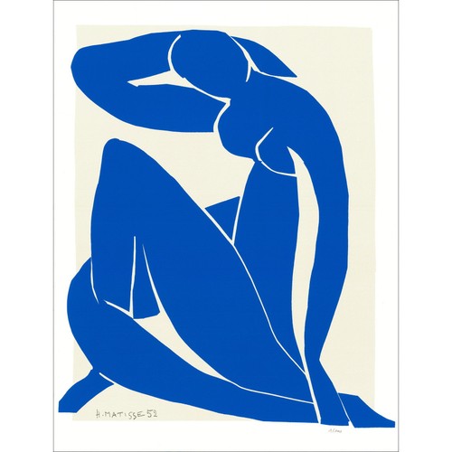 Matisse henri siebdruck - siebdruck, "nu