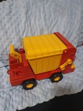 Lena Müllwagen Vintage 80er Jahre Müllauto Müllabfuhr Retro Spielzeug 