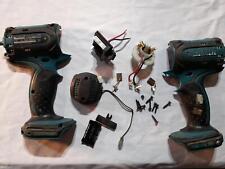 8379 Makita Akku Bohrmaschine BDF 442 Gehäuseschalen und Kleinteile