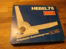 HEBEL 72 Präzisions-Zeichenkopf Universal Zeichenplatte selten gebraucht