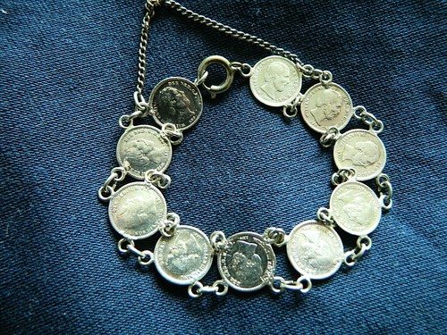 Altes münzen armband x - armband,