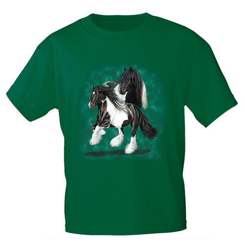 Kinder shirt mit pferdemotiv - kinder,